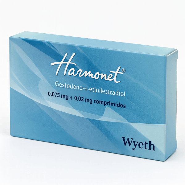 Harmonet gestodeno etinilestradiol Portugal — caixa 0,075 mg + 0,02 mg