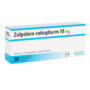 Zolpidem Portugal — ratiopharm 10 mg