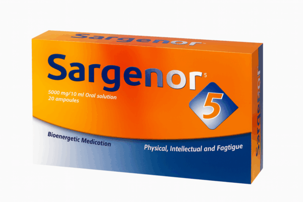 Sargenor 5 Portugal — caixa 20 ampolas solução oral