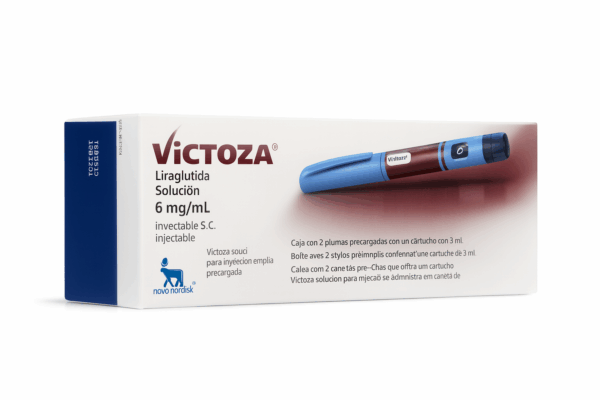 Victoza liraglutida Portugal – caixa e caneta 6 mg/mL