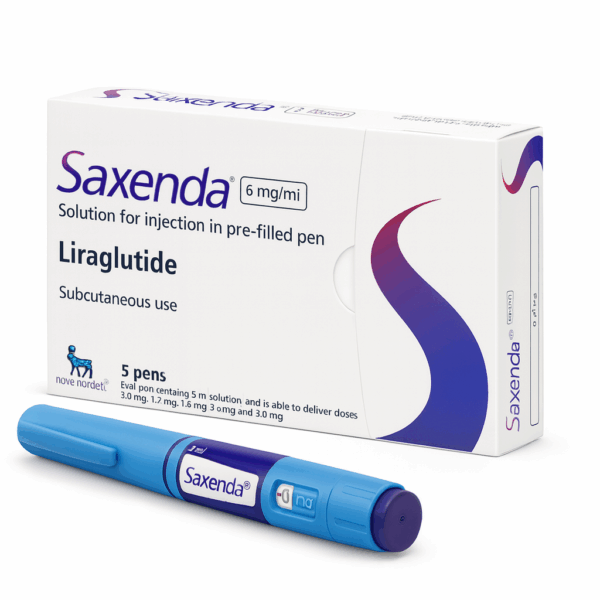 Saxenda liraglutida Portugal — caneta 6 mg/mL