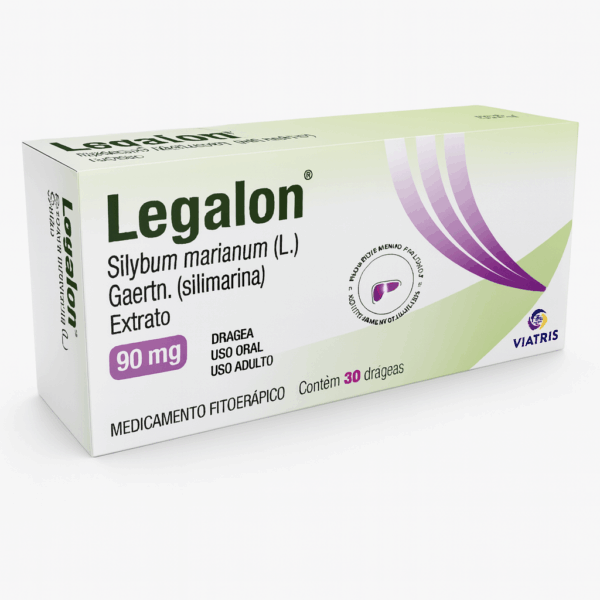 Legalon silimarina Portugal — caixa 90 mg 30 drágeas