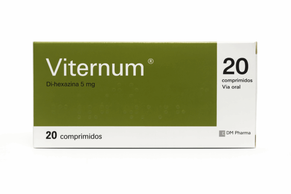 Viternum di-hexazina 5 mg Portugal — 20 comprimidos