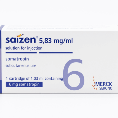 Saizen (somatropina) 6 mg