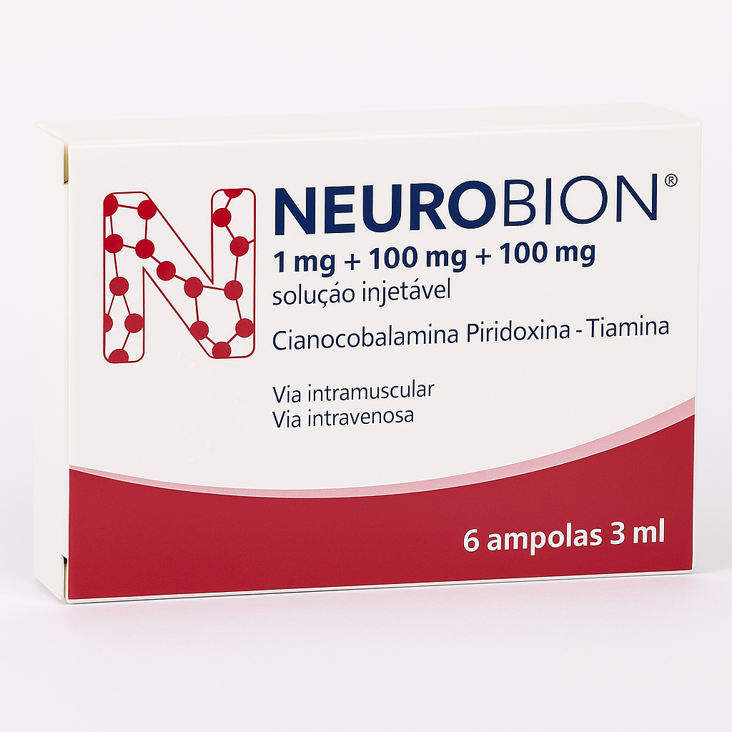 Neurobion 1 mg + 100 mg + 100 mg